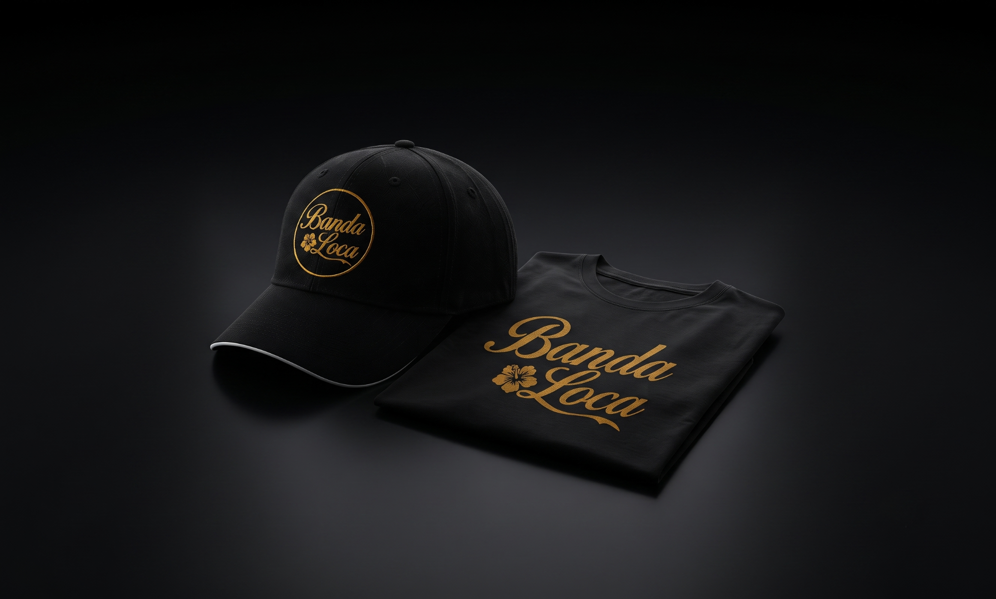 Pack promocional de gorra y camiseta oficiales de Banda Loca